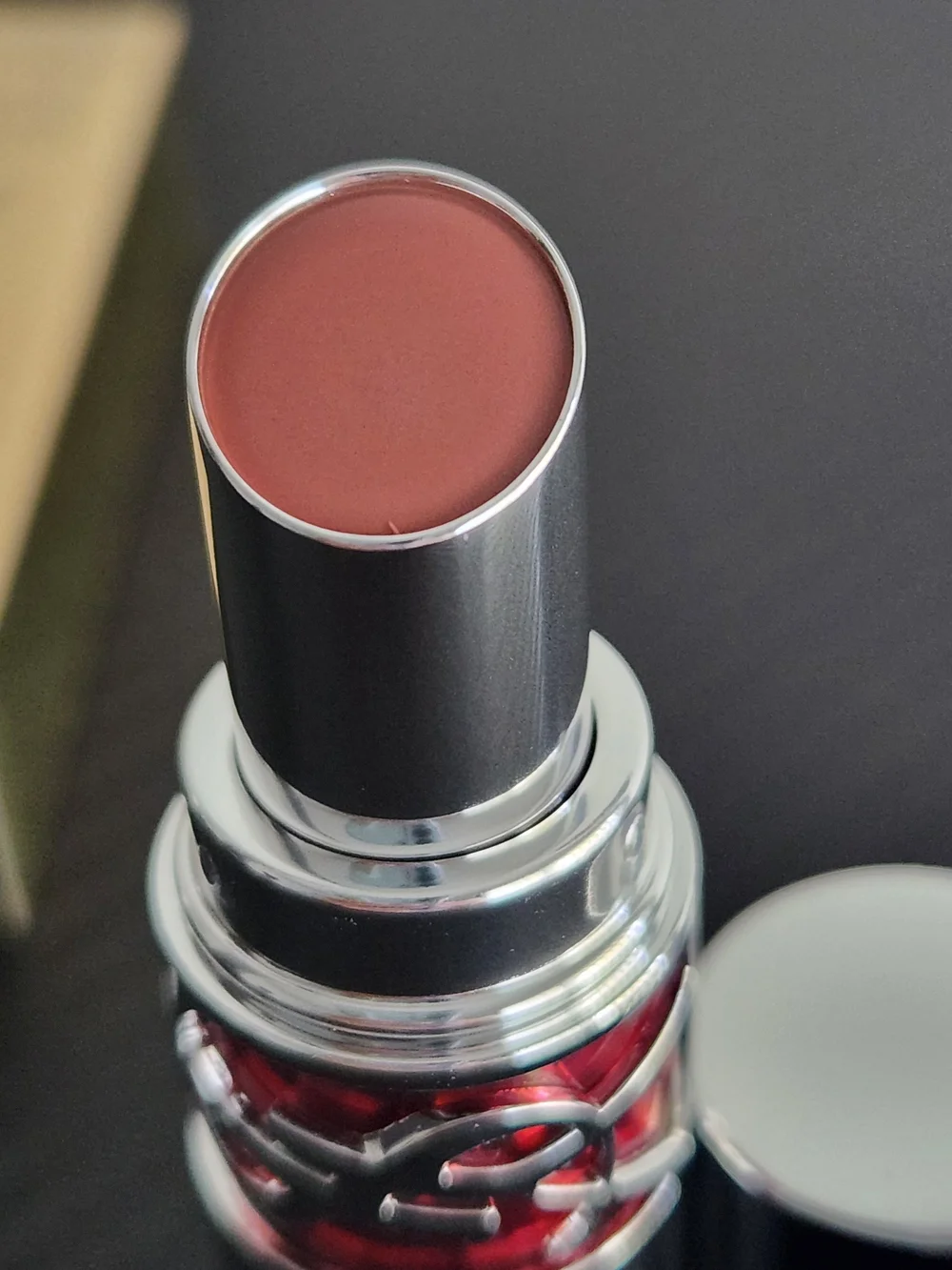 Yves Saint Laurent LoveShine Candy Glaze Lip Gloss Stick (15) Showcasing Nude
